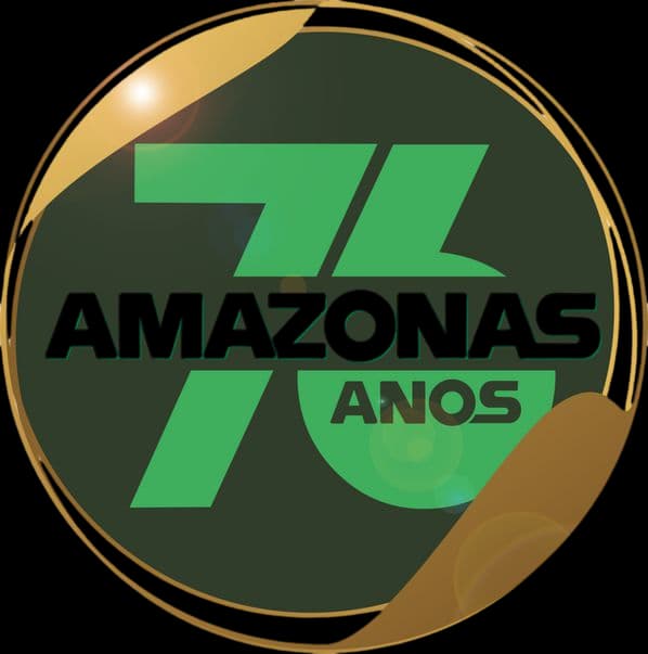 Logo Amazonas 76 Anos Sem Fundo