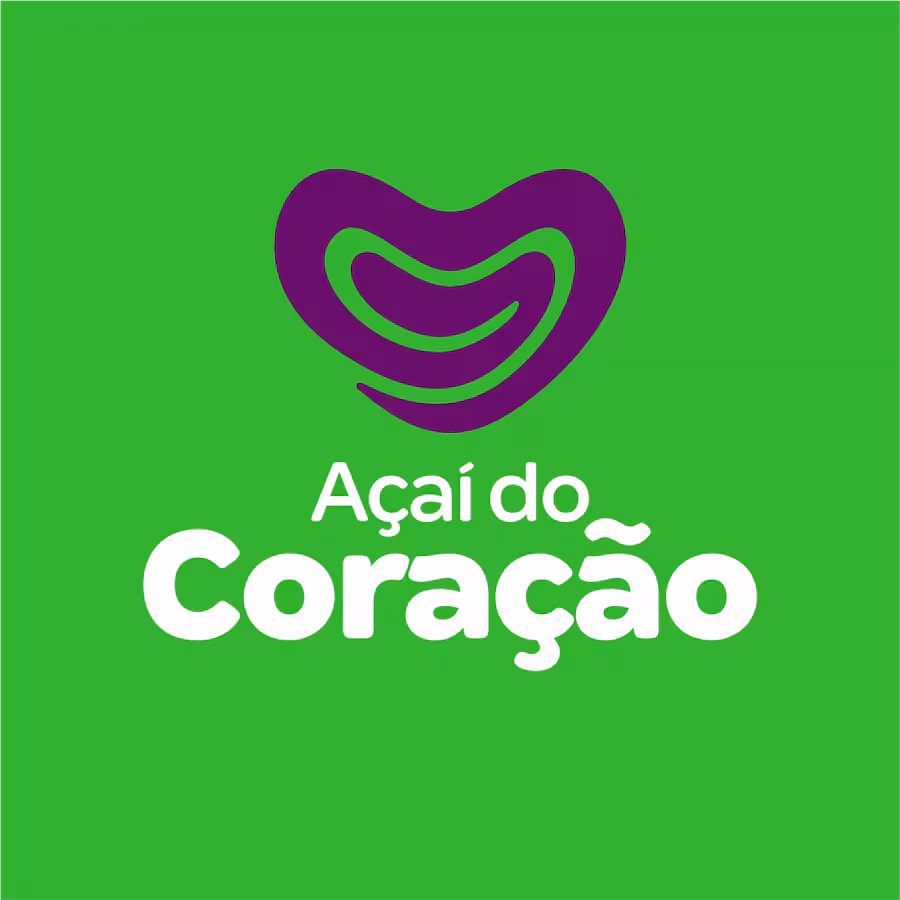 Logo Logo Acai Do Coracao