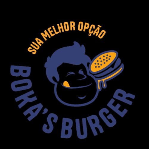 Logo Logo Bokas Burger Principal Redonda Sem Fundo